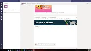 How to Create an Announcement in the Posts Tab in Teams