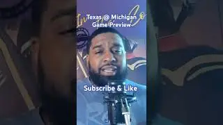 Texas vs Michigan game preview.#shorts #sports #goblue #cfb #ncaafootball #nfl #greenscreen #espn