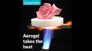 Flexible ceramic aerogel withstands extreme heat and cold