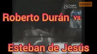 Roberto Duran vs Esteban de Jesús 1 Boxing Fight HD Nov 17, 1972