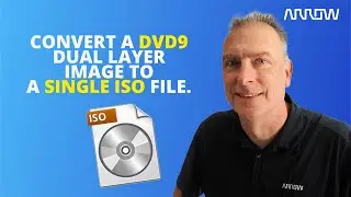 How to Convert a DVD9 Dual Layer image to a single ISO file.