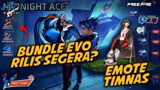 🚨 ACE FREE FIRE MIDNIGHT EVENT LEAKED SOON? MARCENG EMOTE RELEASED TONIGHT!