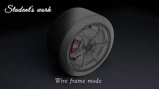 ENHANCE YOUR TALENT #3d modeling tyre👏🥳🥳 @arenarjy3465