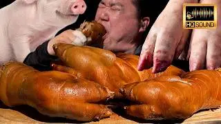 통족발 먹방 in 녹음실, 근데 이제 해설을 곁들인..