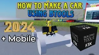 How To Make a Car Using BTools (2024 & On Mobile)