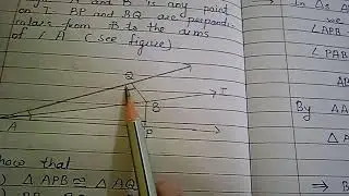 Triangles(by AAS congruence criterion).
