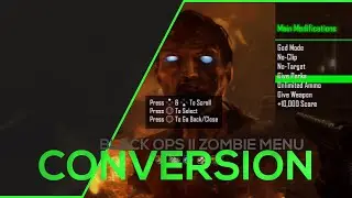 Black Ops 2 Zombie Mod Menu + Downloade