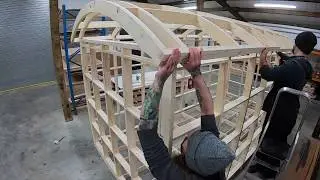 Shepherds Hut Frame Kit Build - Time lapse - CNC Building