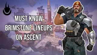 Must Know Brimstone Molly Lineups on Ascent (Valorant Tips and Tricks #3)