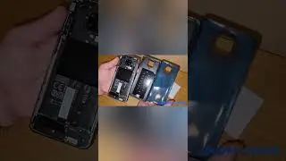 Замена задней крышки на Xiaomi Redmi Note 9 pro 