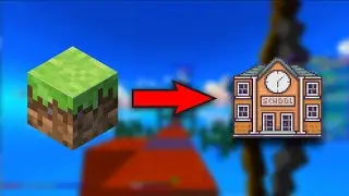 Playing MINECRAFT in SCHOOL ?!