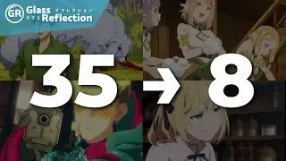 I was watching EVERY anime this year... only 8 are left.