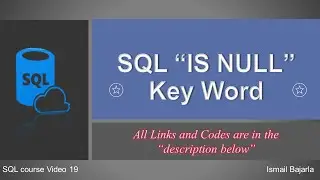 19 SQL Is Null Keyword in MySQL