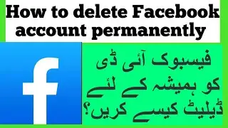 how to delete Facebook account permanently?