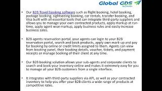 B2B Booking Engine