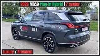 MGS9 PHEV 2026 Review: Luxury Interior & Exterior Details