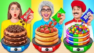 Défi De Cuisine Moi vs Grand-Mère | Défi De Décoration De Gâteau par Mega DO Challenge