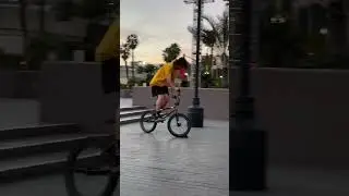 Yurwlcme short- Mikey Andrew quick jib the other day. #yourewlcomebmx