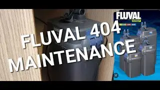 FLUVAL canister maintenance 104, 204, 304, 404