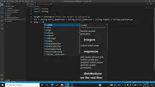 Random password generator using python (easy code)