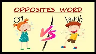 20 OPPOSITE WORDS | Learn opposite words | Antonyms in English | Opposites words in English