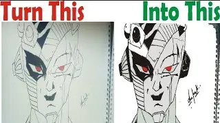 How to Convert a Sketch into Vector (Digital art) : Easy and best way, Just in 10 minutes.