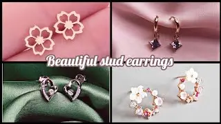 Beautiful stud earring ideas/small stud earrings/trending earrings/elivastyle