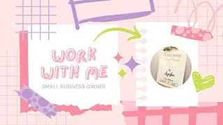 Work with me | Life of an artist | Completing orders | Behind the scenes | Mini's Craft Boutique