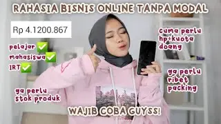 RAHASIA BISNIS ONLINE MODAL MINIM ! PELAJAR BISA NGASILIN 4 JUTA PERBULAN👌🏼 | KeeRun