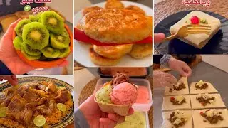 استعدوا للصيف بمهرجان الآيسكريم صحي بدون سكر ..حلا ال١٠دقائق..معرق 🥩 وفطائر سهلة لعشاق القرمشه