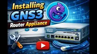 Installing GNS3 Router Appliance