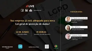 Live - A LGPD nas empresas: Como iniciar?
