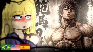 🇺🇸/🇪🇸/🇧🇷 Gravity Falls React to Dipper As Baki – Gacha React