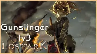 Lost Ark - Gunslinger pvp 1v3 #1