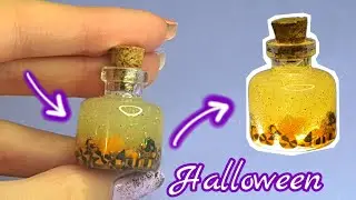 🎃 СВЕРКАЮЩАЯ БАНОЧКА НА HALLOWEEN! Декор | Хэллоуин 2024 | Sunny Dream