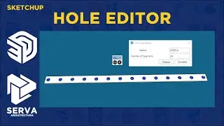 Fredo6 | Hole Editor | Editor de agujeros | plugin esencial para la precisión en SketchUp