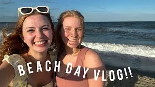 We went to the BEACH!! A fun and ✨chaotic✨ vlog!! | Gabby’s Gallery