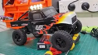 Furitek FX-118 brushless crawler low speed control (not slow motion)