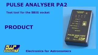Pulse Analyser PA2 from AWR tests Autoguiders.