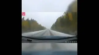 Зима в Башкирии 2021! Первый снег! Трассу замело. Будьте аккуратны..