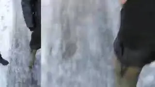 Выезд в зиму, на открытую воду.