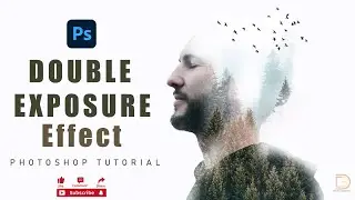 Double Exposure Photoshop #photoshoptutorial