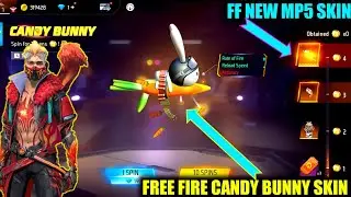 Free fire new mp5 skin || FF new mp5 candy bunny skin in all server || ff new desert eagle skin