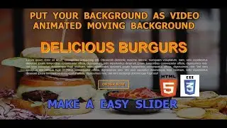 Animated random moving background । animated slider on background