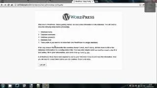 Godaddy Tutorials - Installing WordPress  (Manual Install)