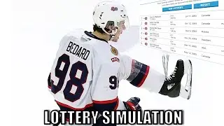 NHL Draft Lottery Simulation (Tankathon Fun)