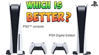 Which is better PS5 or PS5 Digital Edition?  What's the Difference?