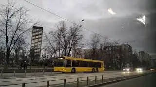 Поездка на МАЗ 105, борт 4705, марш 33Т - запись полного маршрута