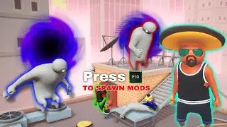 I spawned mods in Waves☠️ (Gang Beasts)