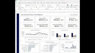 Modifying Flash Reports' Dashboard with Your Own Custom Charts & Design.